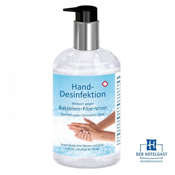 Hotel Hand Desinfektion 300ml Spenderflasche