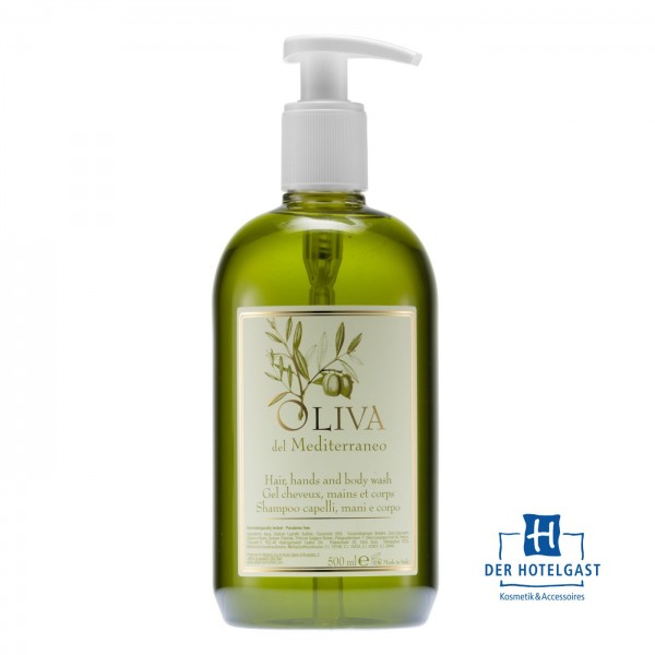 OLIVA 500ml hair, hands & body wash